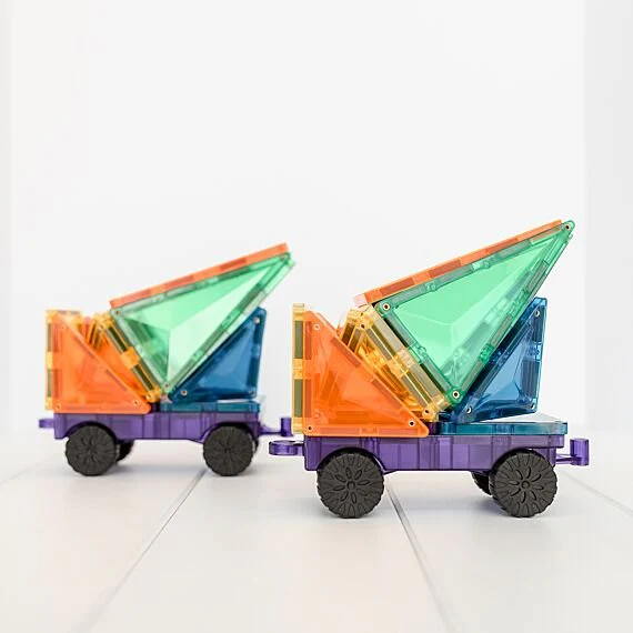 Magnetische bouwstenen Rainbow Mega Pack | Set van 212 - Image 15