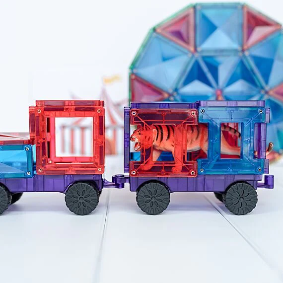 Magnetische bouwstenen Rainbow Mega Pack | Set van 212 - Image 8