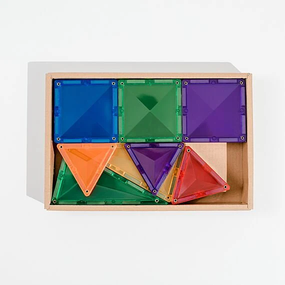 Magnetische bouwstenen Rainbow Mini Pack - set van 24 - Image 5