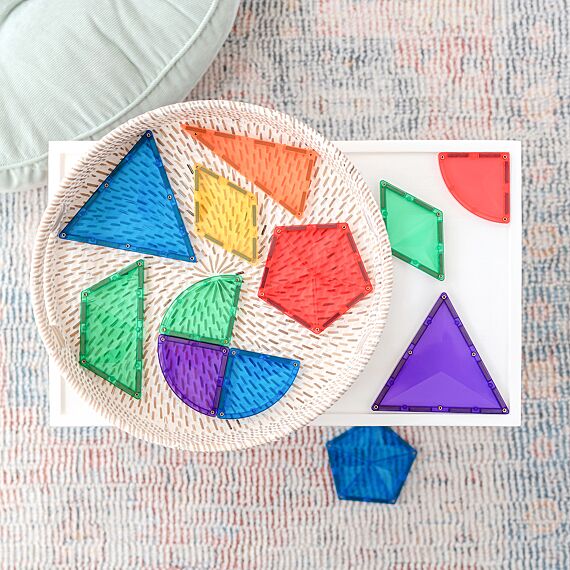 Magnetische bouwstenen Rainbow Shape Expansion Pack | Set van 36 - Image 3