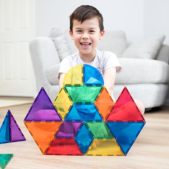 Magnetische bouwstenen Rainbow Shape Expansion Pack | Set van 36 - Image 5