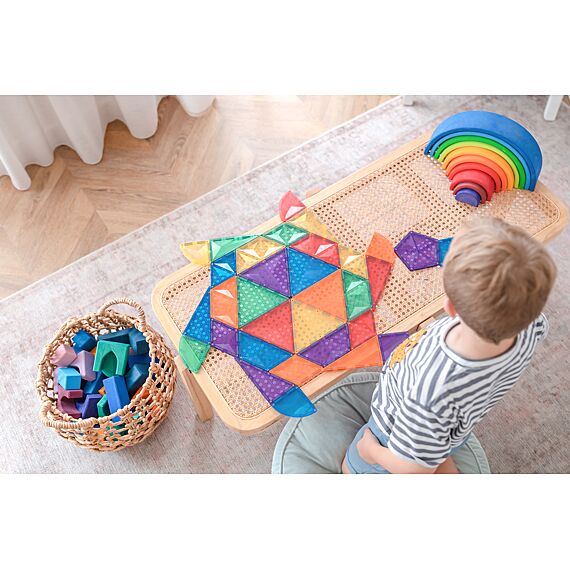 Magnetische bouwstenen Rainbow Shape Expansion Pack | Set van 36 - Image 7