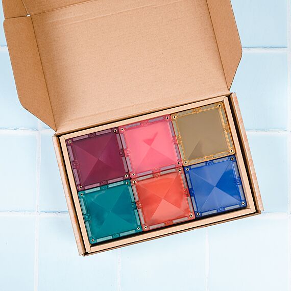 Magnetische tegels Pastel Square Pack | Set van 40 - Image 7
