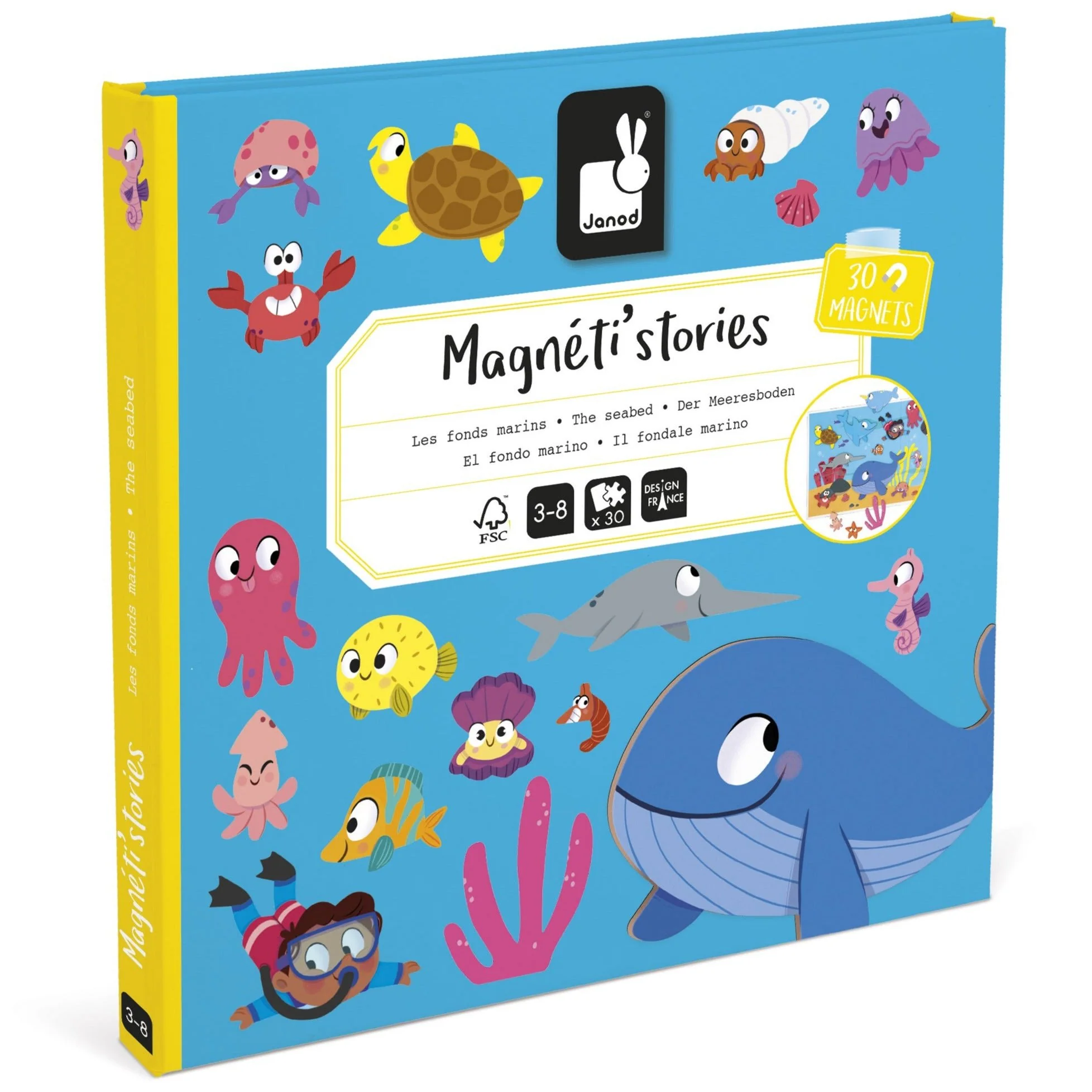 Magneetspel Magneti'Stories De Zeebodem