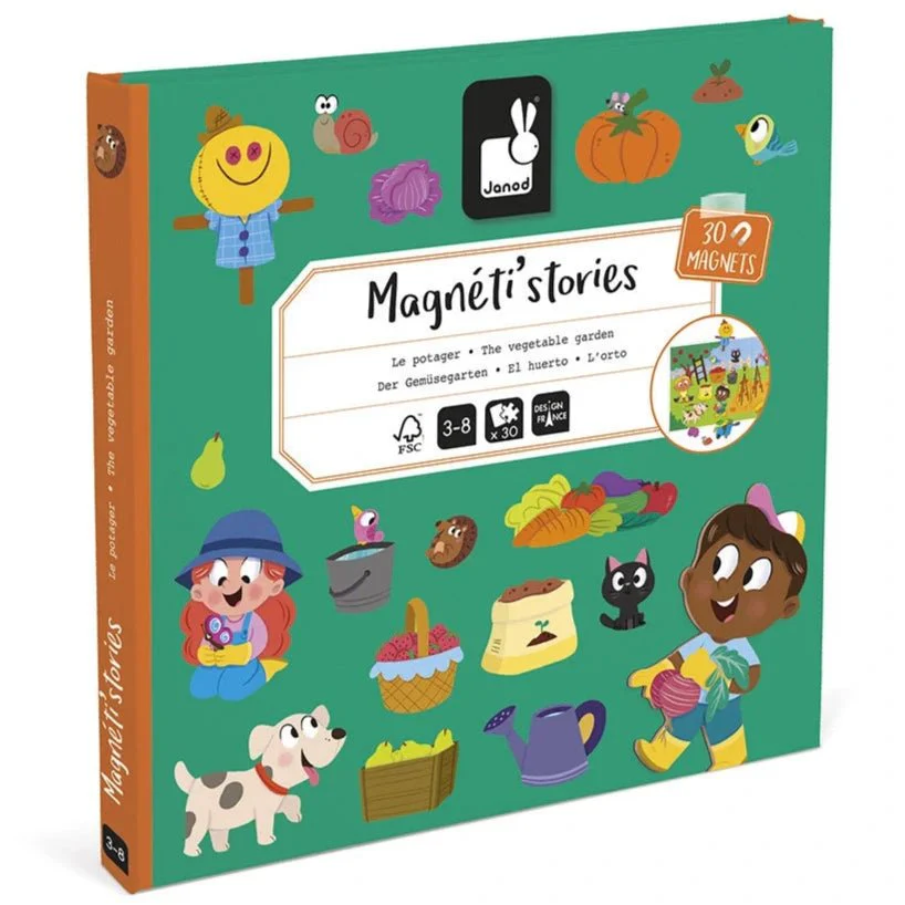 Magnetisch spel Magneti' Stories - De Moestuin