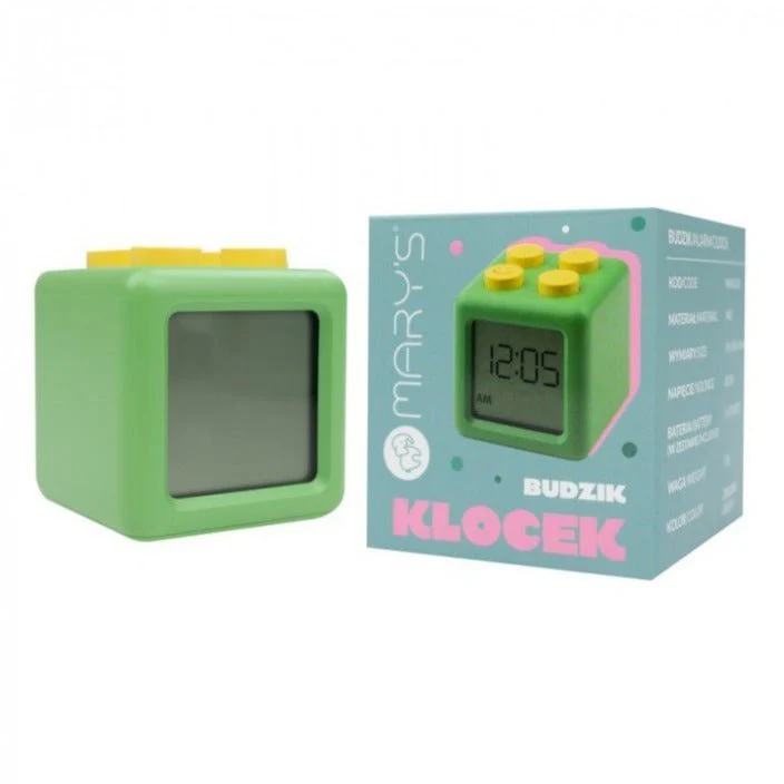 Wekker Alarm Clock Block Green - Image 4