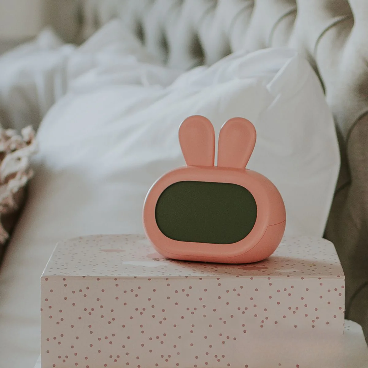 Wekker Alarm Clock Rabbit Pink - Image 3