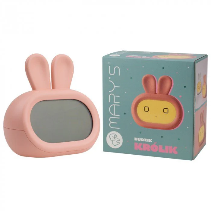 Wekker Alarm Clock Rabbit Pink - Image 4