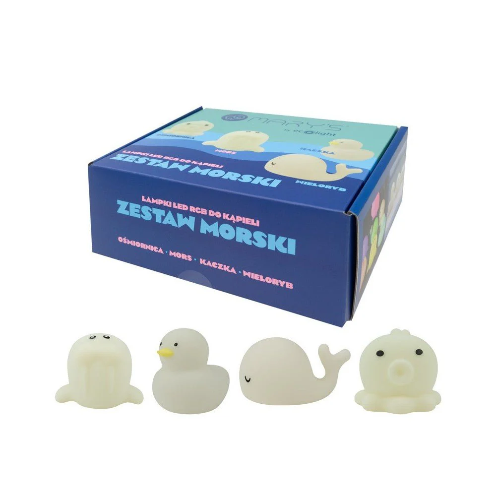 Lichtgevend badspeelgoed Sea Kit - set van 4 dieren - Image 10