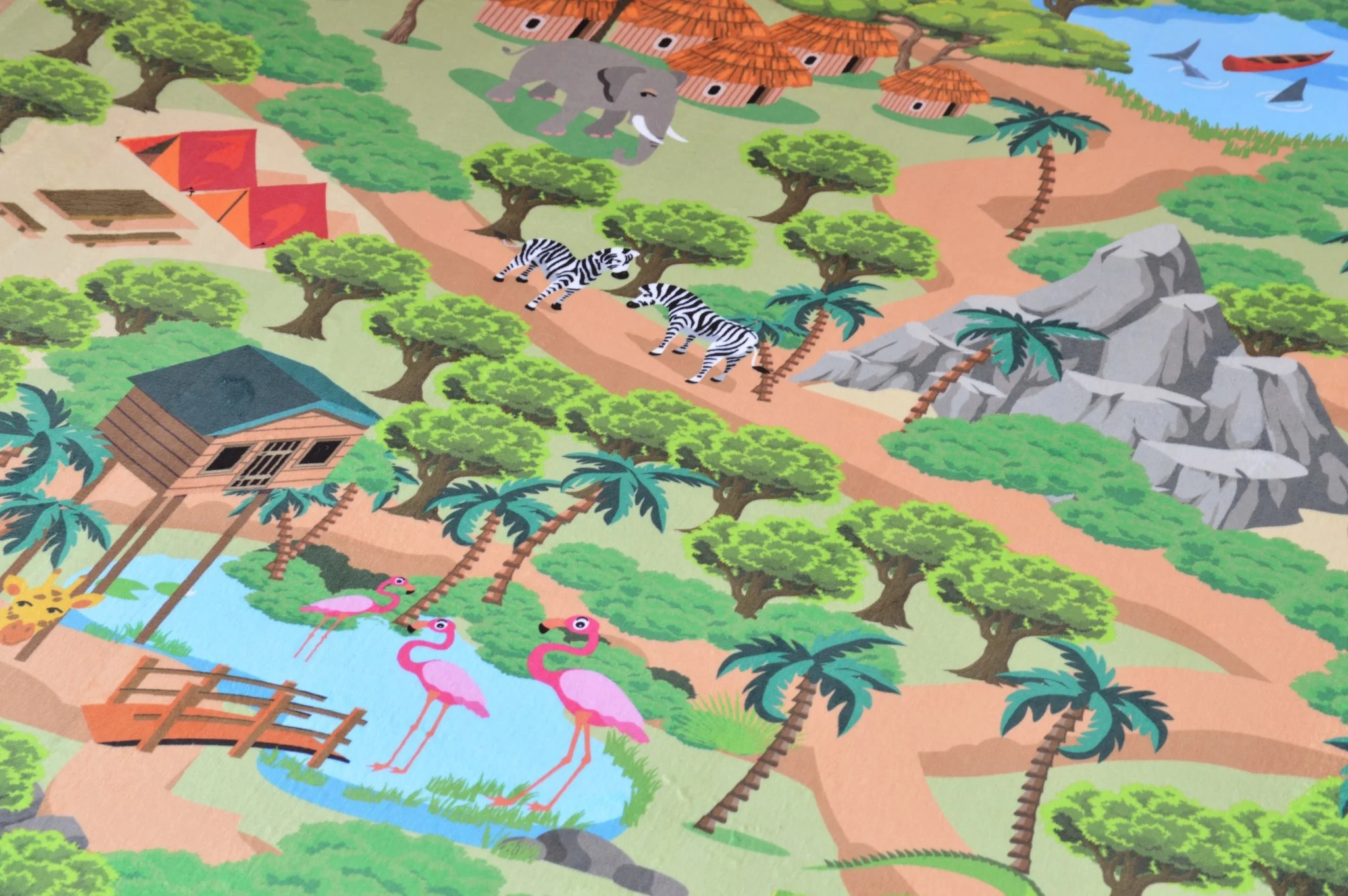 Speeltapijt Jungle - 130 x 180 cm - Image 3