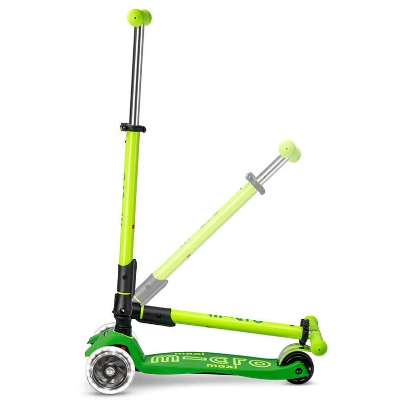 Step Maxi Micro foldable LED Yellow Green Neon - 5 tot 12 jaar - Image 6