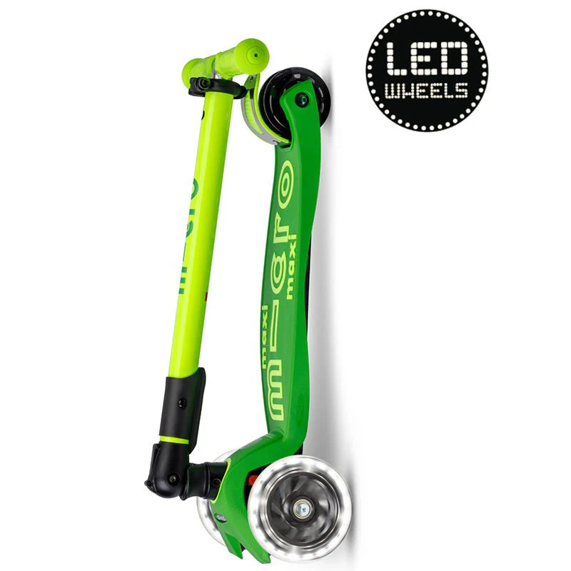 Step Maxi Micro foldable LED Yellow Green Neon - 5 tot 12 jaar - Image 8