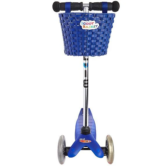 Micro Accessoire - Scoot 'n Pull Stepmandje Blauw - Image 4