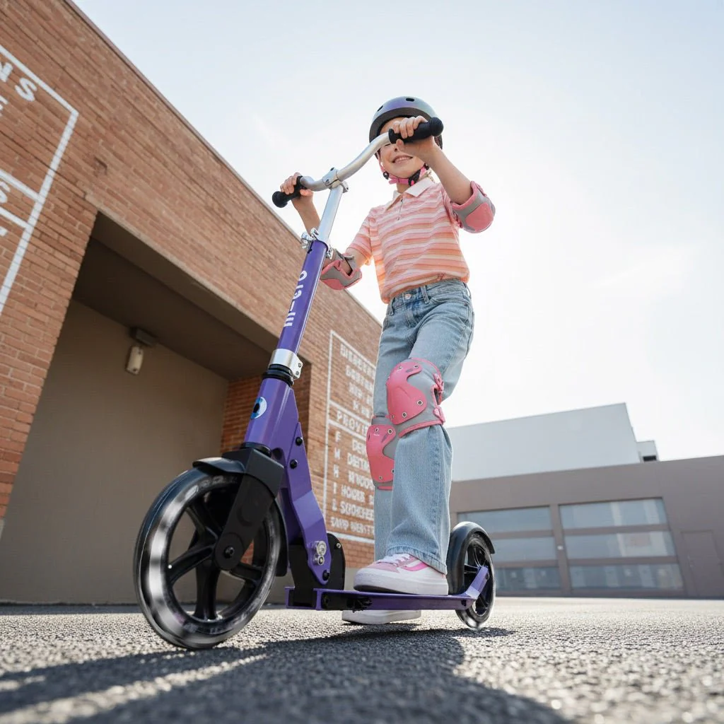 Step Micro Cruiser LED Purple - 6 tot 12 jaar - Image 2