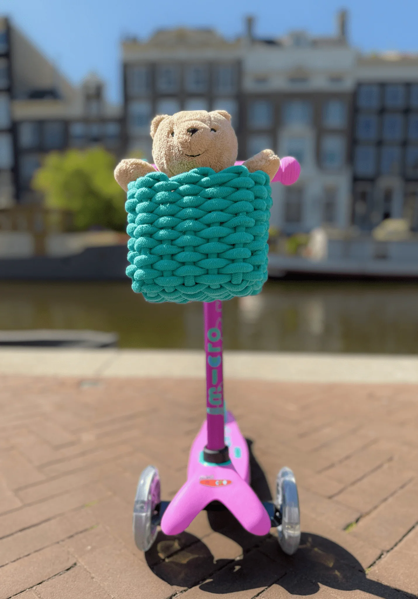 Stepmandje Micro Scoot basket eco Green - Image 2