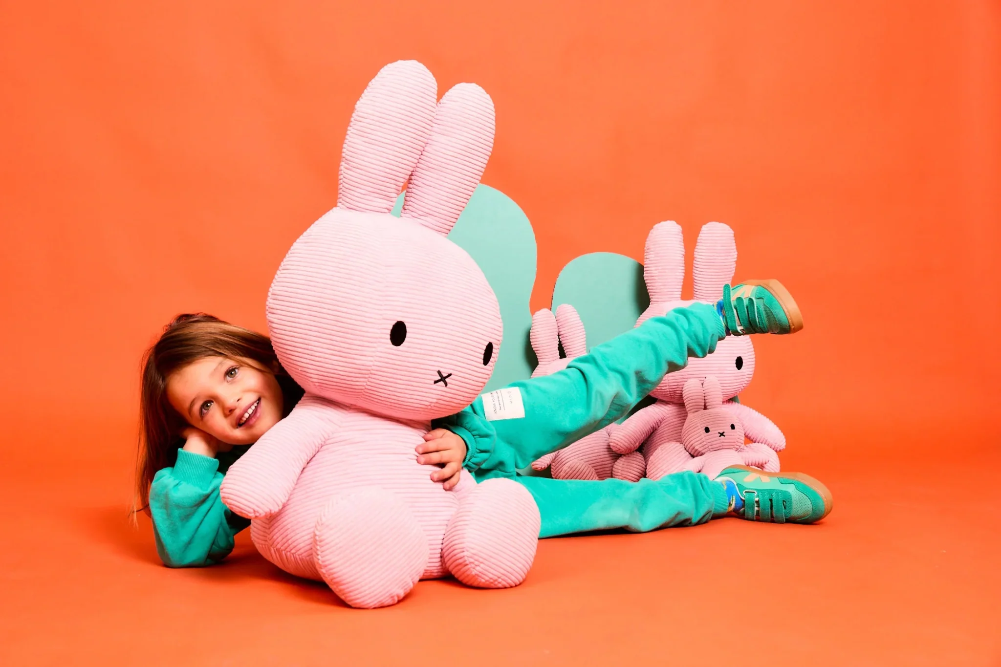 Miffy ECO Corduroy Pink - 70 cm - Image 3