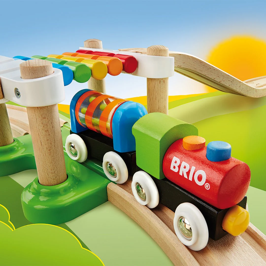 Mijn Eerste Luxe Treinset - 18 onderdelen - Image 3