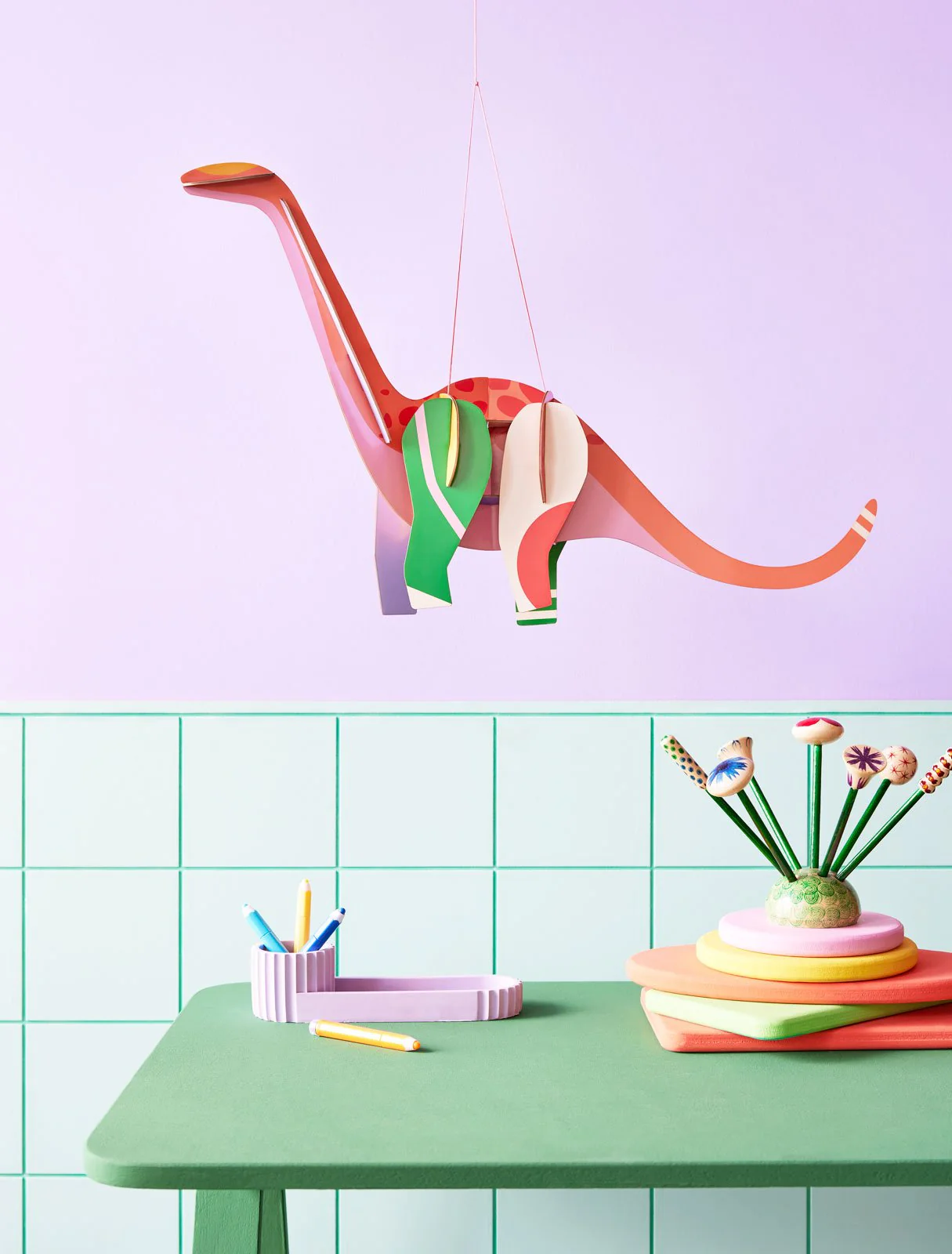 DIY Muurdecoratie - Milo Diplodocus - Image 2