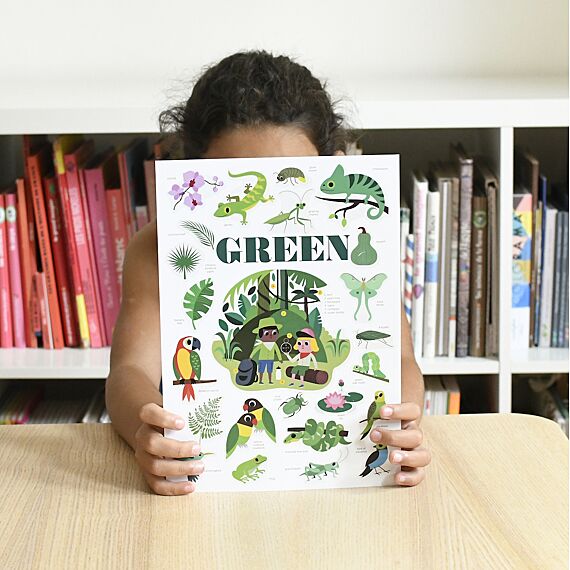 Mini Discovery Poster + 30 Stickers Jungle - 3-8 Jaar - Image 3