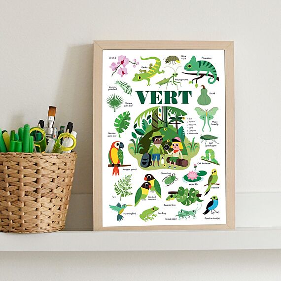 Mini Discovery Poster + 30 Stickers Jungle - 3-8 Jaar - Image 4