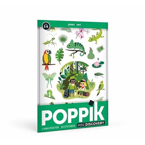 Mini Discovery Poster + 30 Stickers Jungle - 3-8 Jaar - Image 8