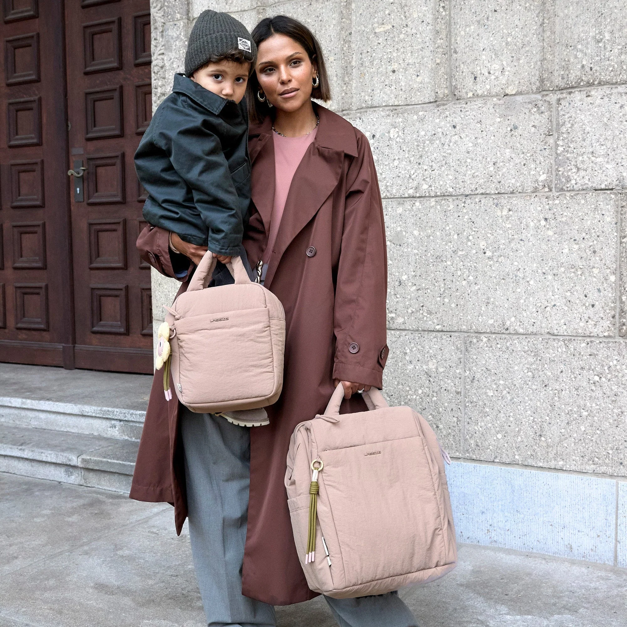 Rugzak Mini Minoa Backpack Powder Rose - Image 3