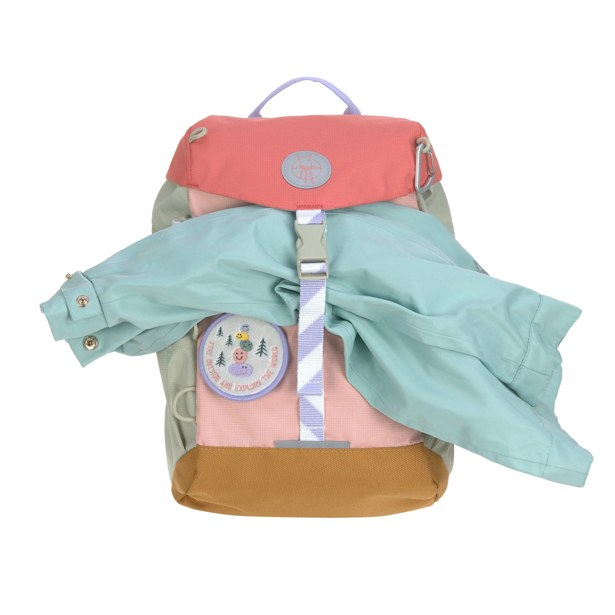 Rugzak Mini Outdoor Backpack Sunny Explorer Rose/Pink - Image 8