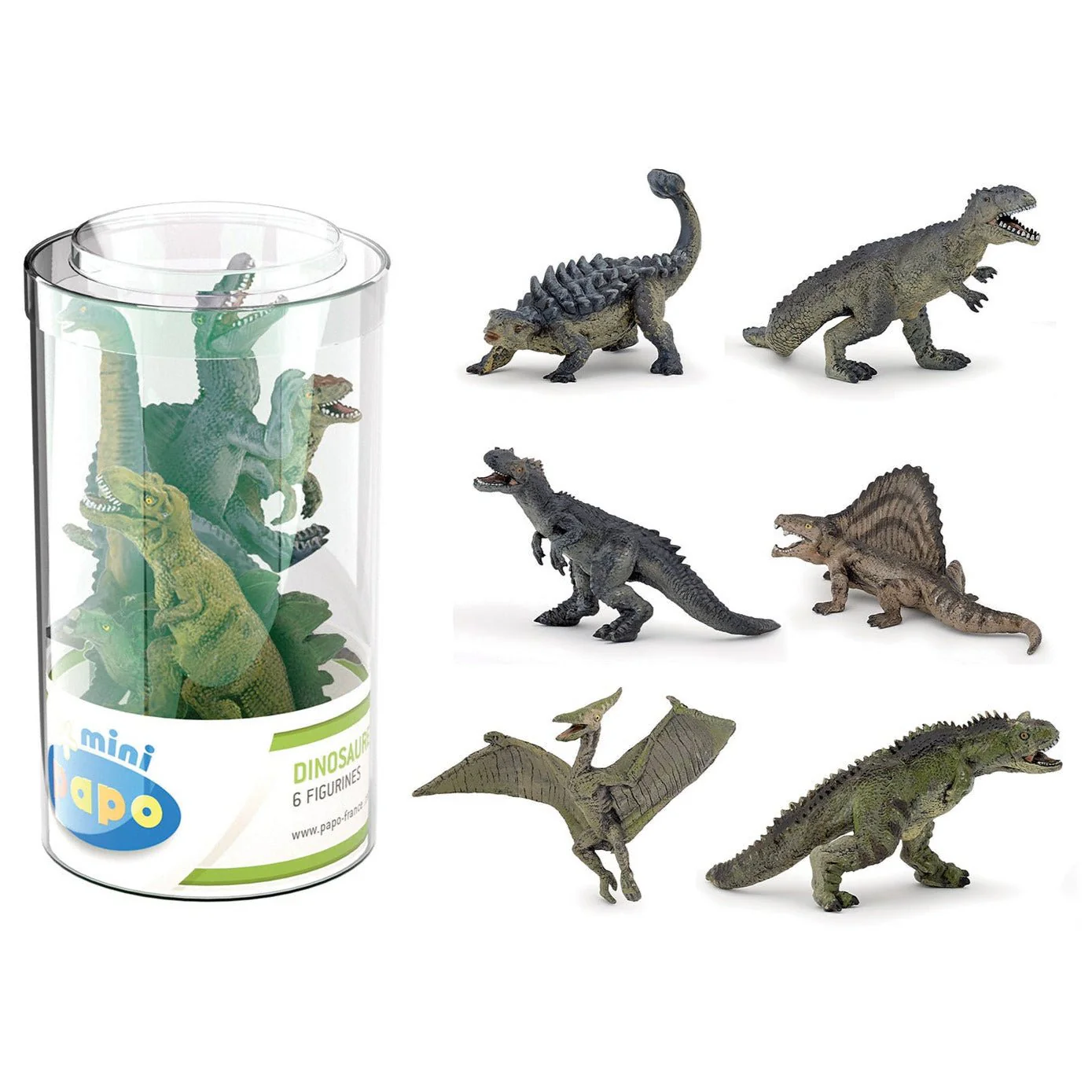 Mini Plus Dinosaures Lot 2 - set van 6