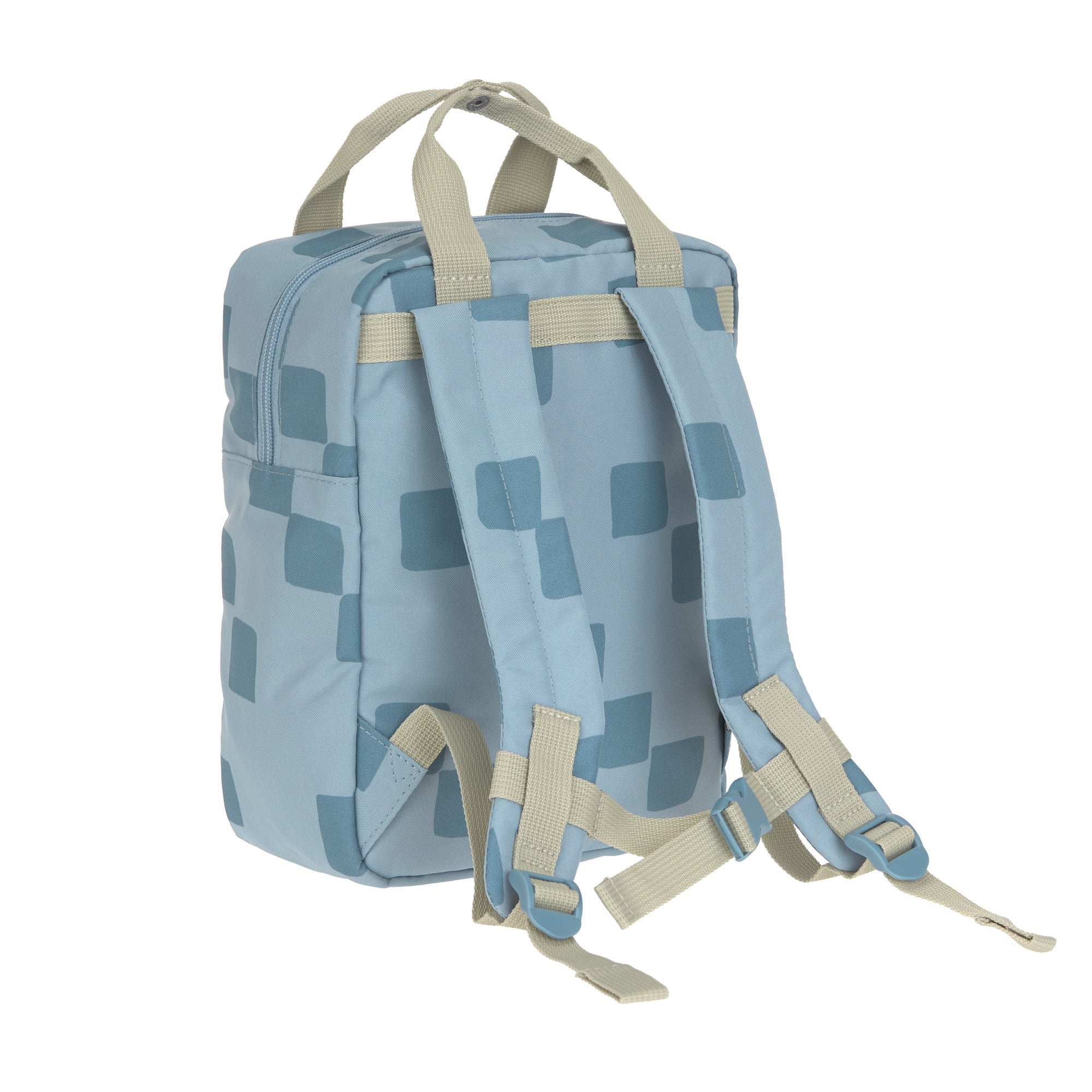 Rugzak Mini Square Backpack Pattern Party blue - Image 5