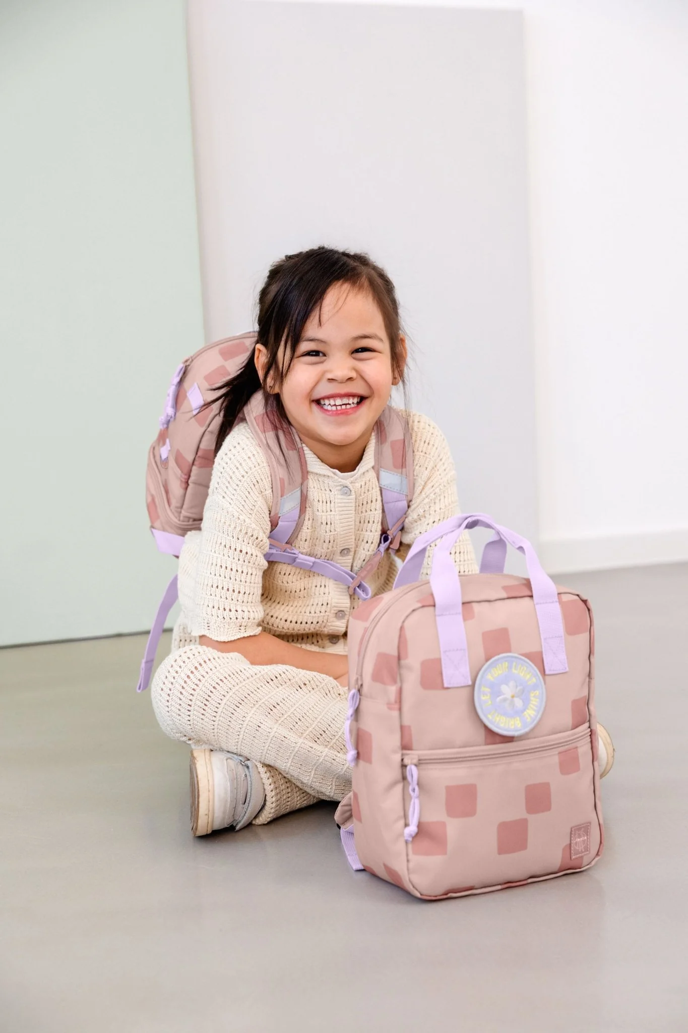 Rugzak Mini Square Backpack Pattern Party rose - Image 12
