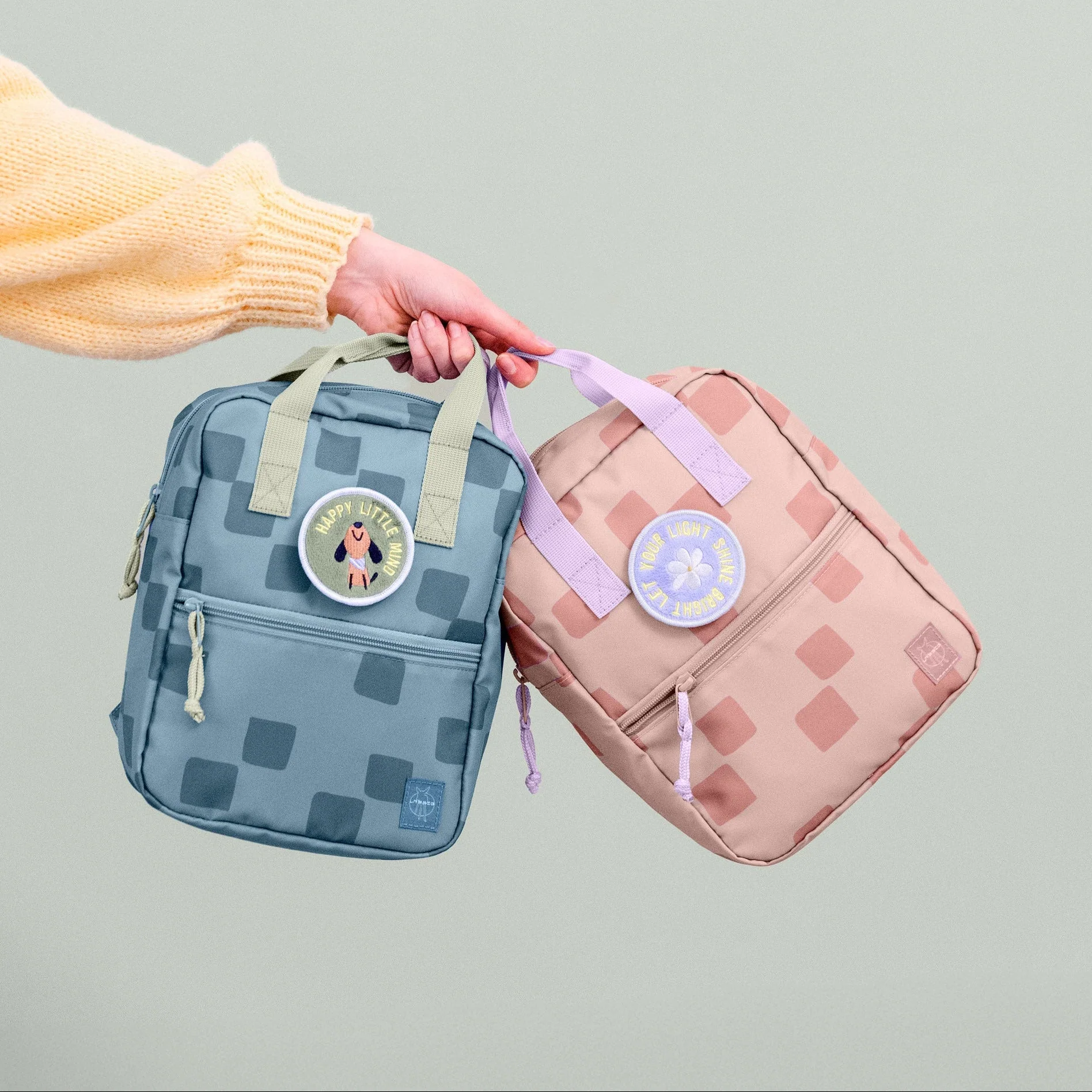 Rugzak Mini Square Backpack Pattern Party rose - Image 13