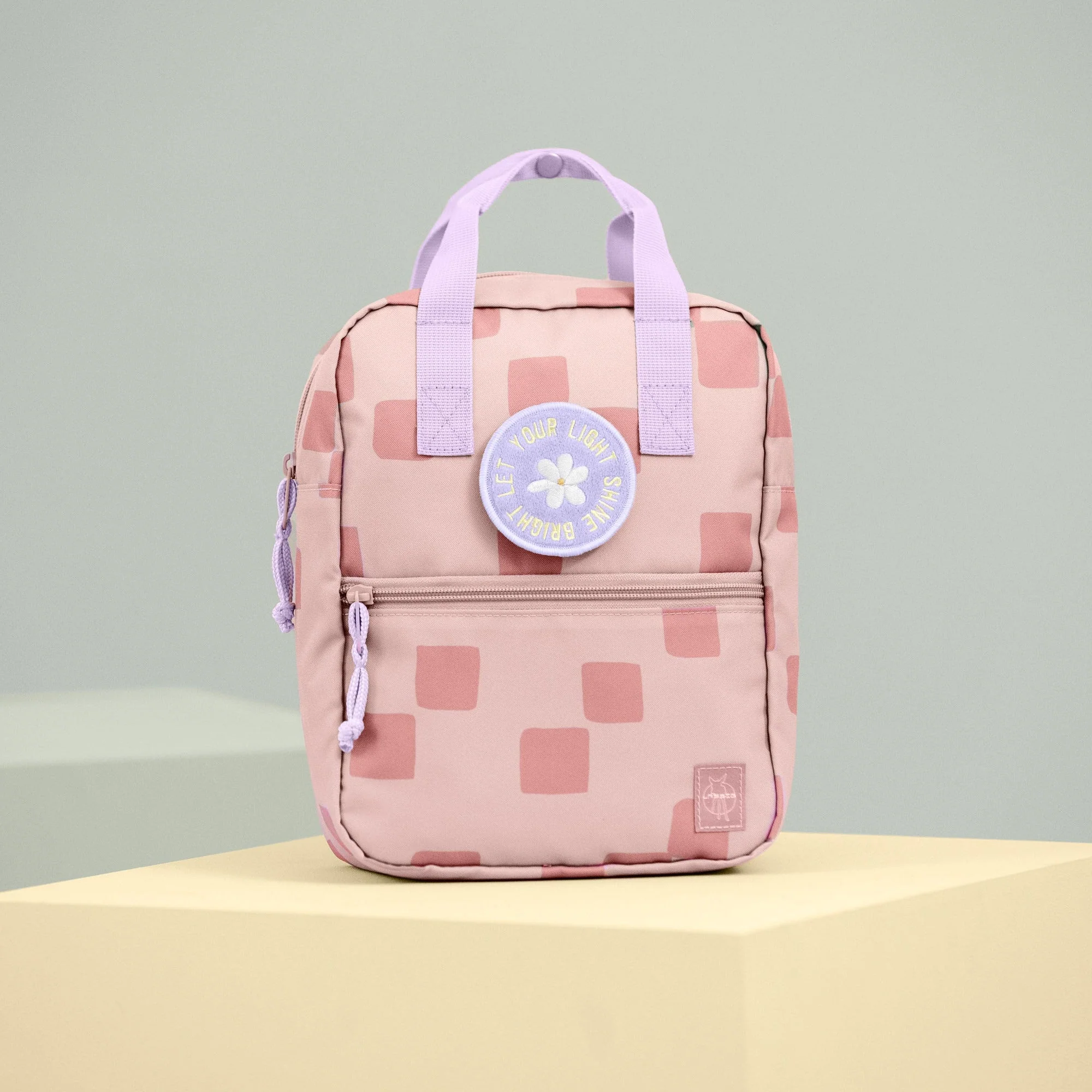 Rugzak Mini Square Backpack Pattern Party rose - Image 2