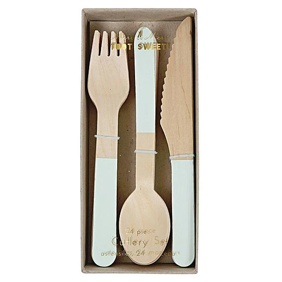 Mint Wooden Cutlery
