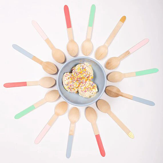 Mint Wooden Cutlery - Image 2