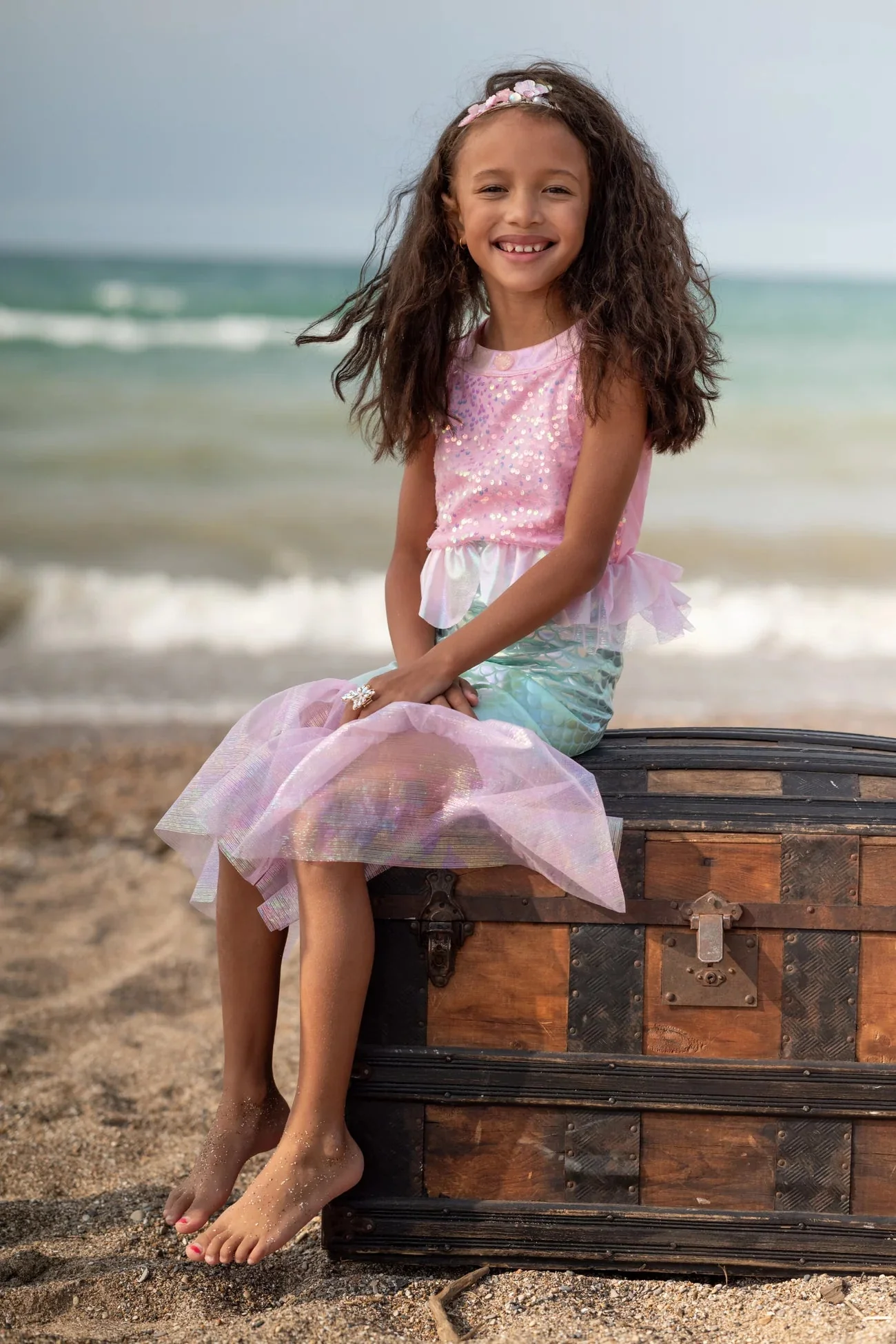 Verkleedjurk Misty Mermaid Dress Pink - Image 5