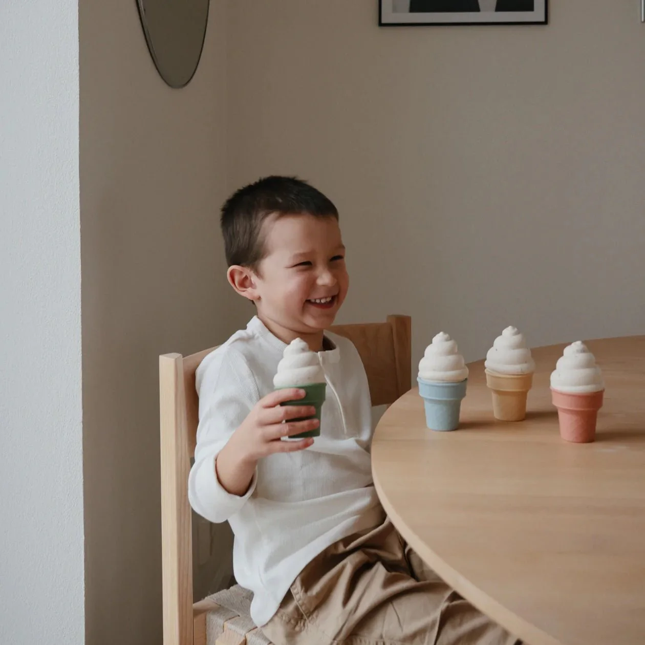 Mix and Match Ice Cream Toy - set van 4 - Image 2