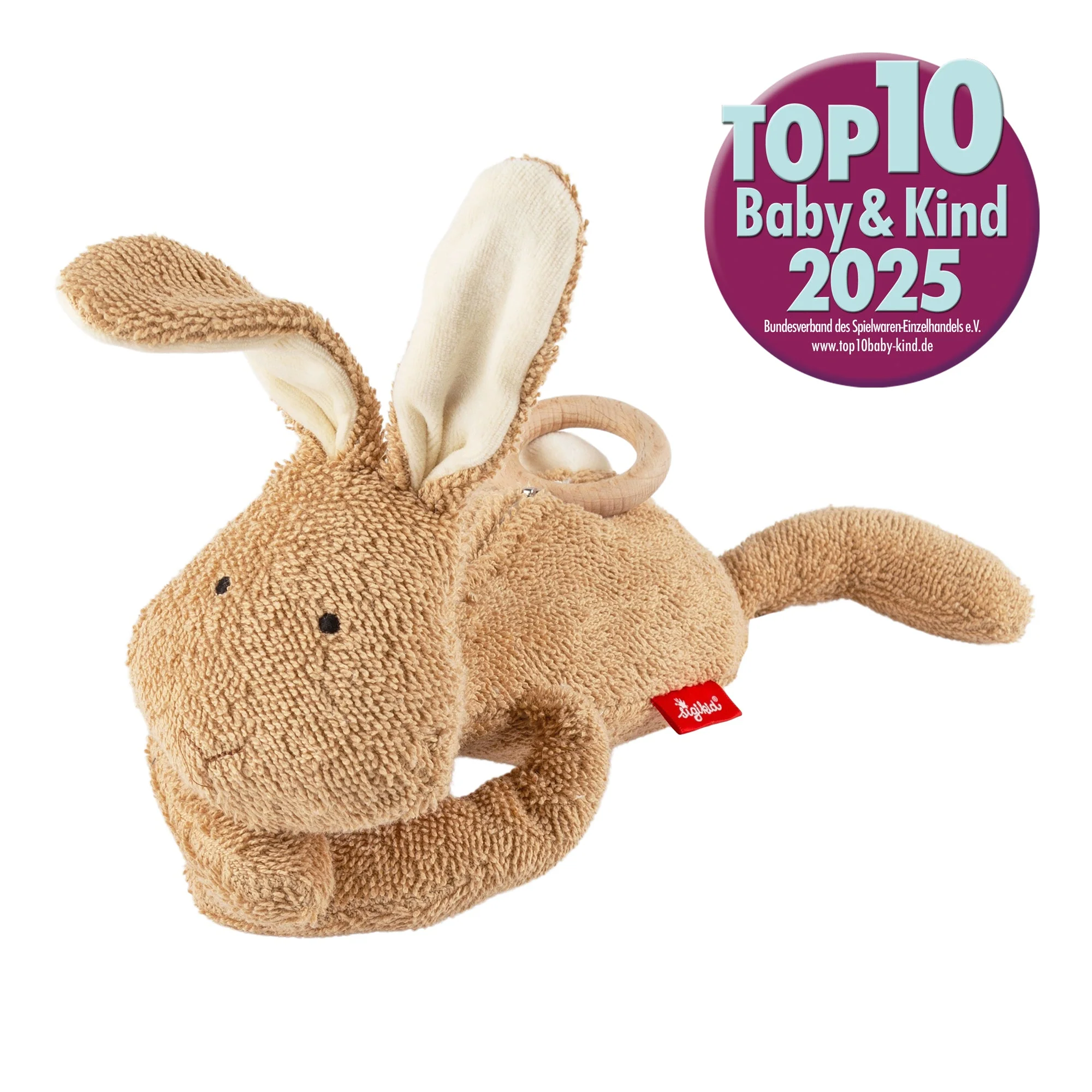 Muziekknuffel Mommy Musical Rabbit Beige Mamilodie - 36 cm - Image 10