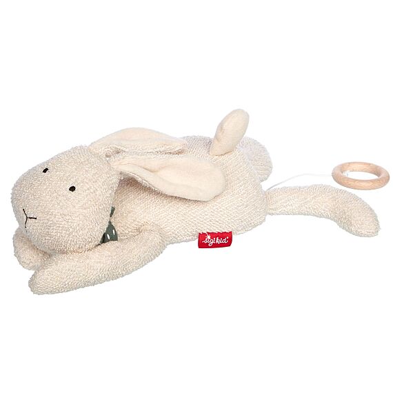 Muziekknuffel Mommy Musical Rabbit Natur Mamilodie - 36 cm