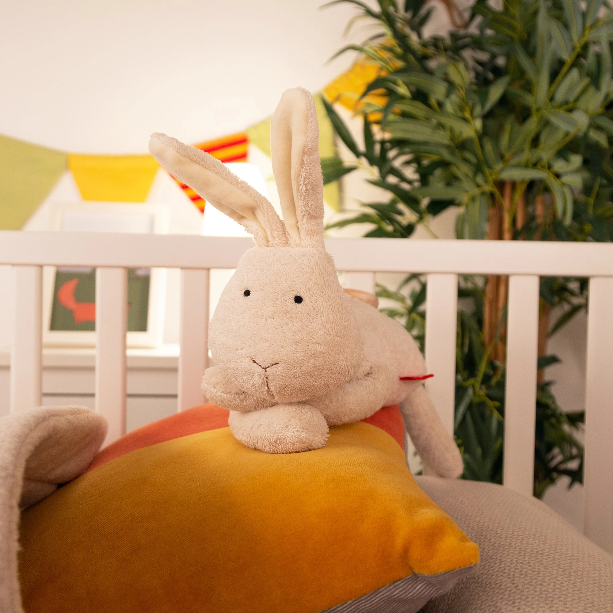 Muziekknuffel Mommy Musical Rabbit Natur Mamilodie - 36 cm - Image 7