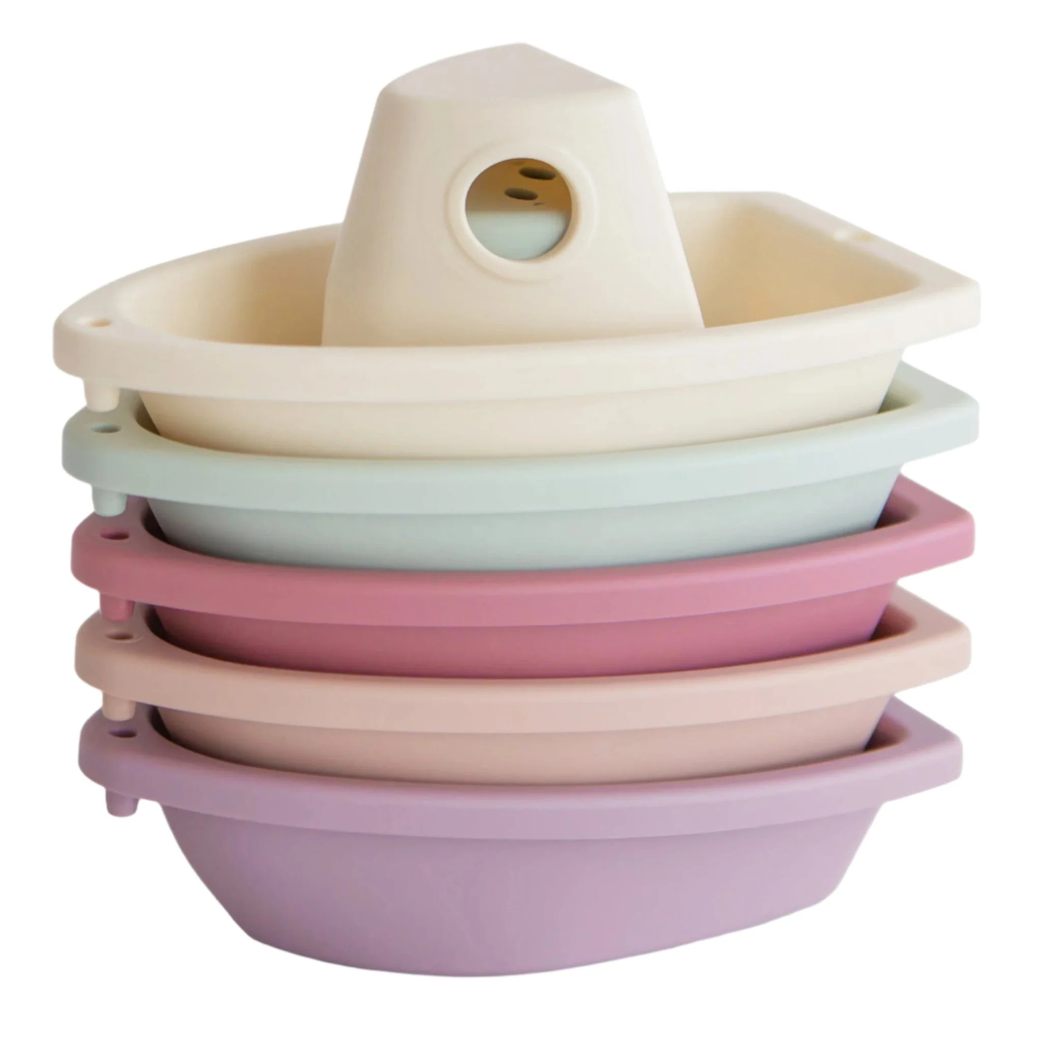 Badspeeltjes Bath Boats Petal - set van 5