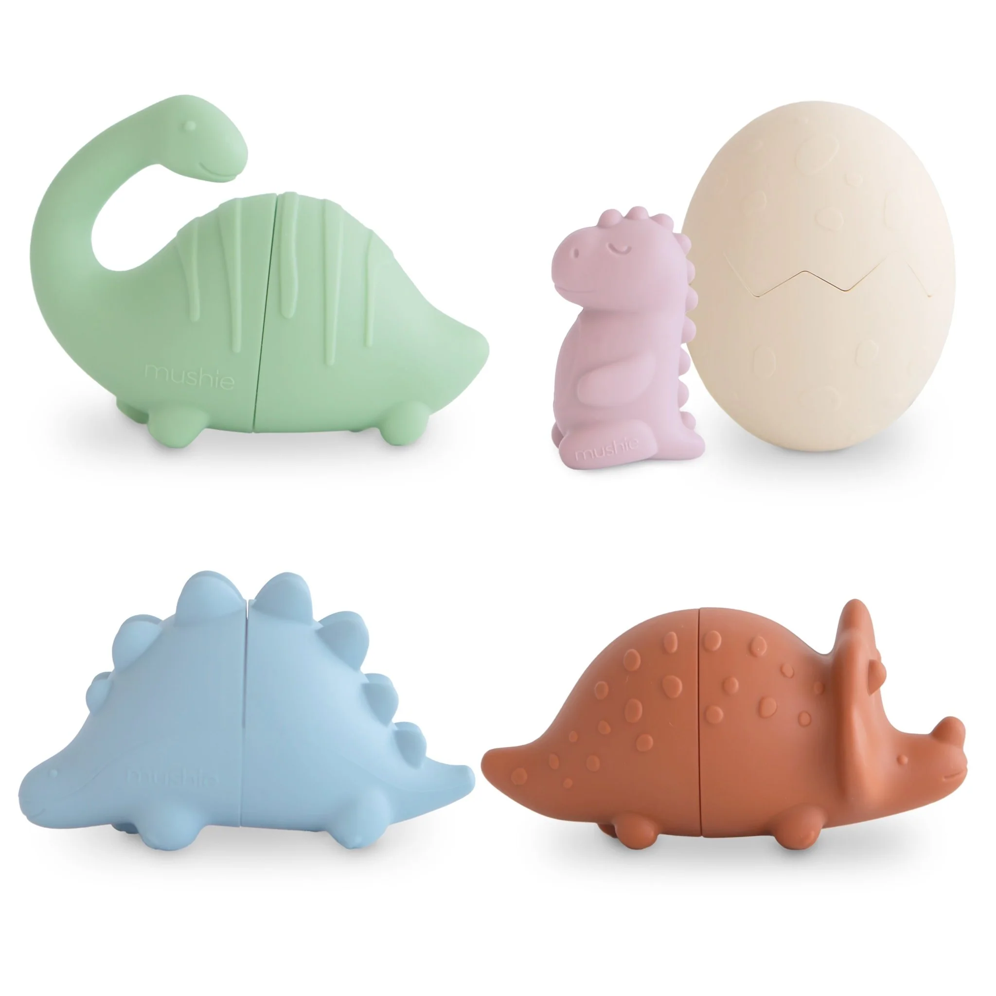 Badspeelgoed Dino - set van 4