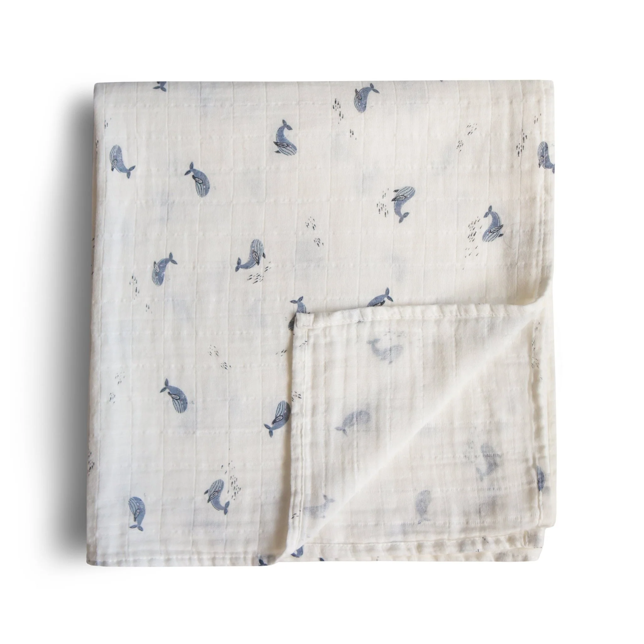 Grote tetradoek Whales - 120 x 120 cm - Image 4
