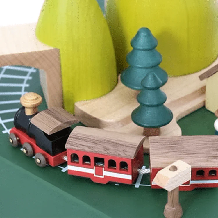 Houten muziekdoos Cave & Train - n°30 - Image 4