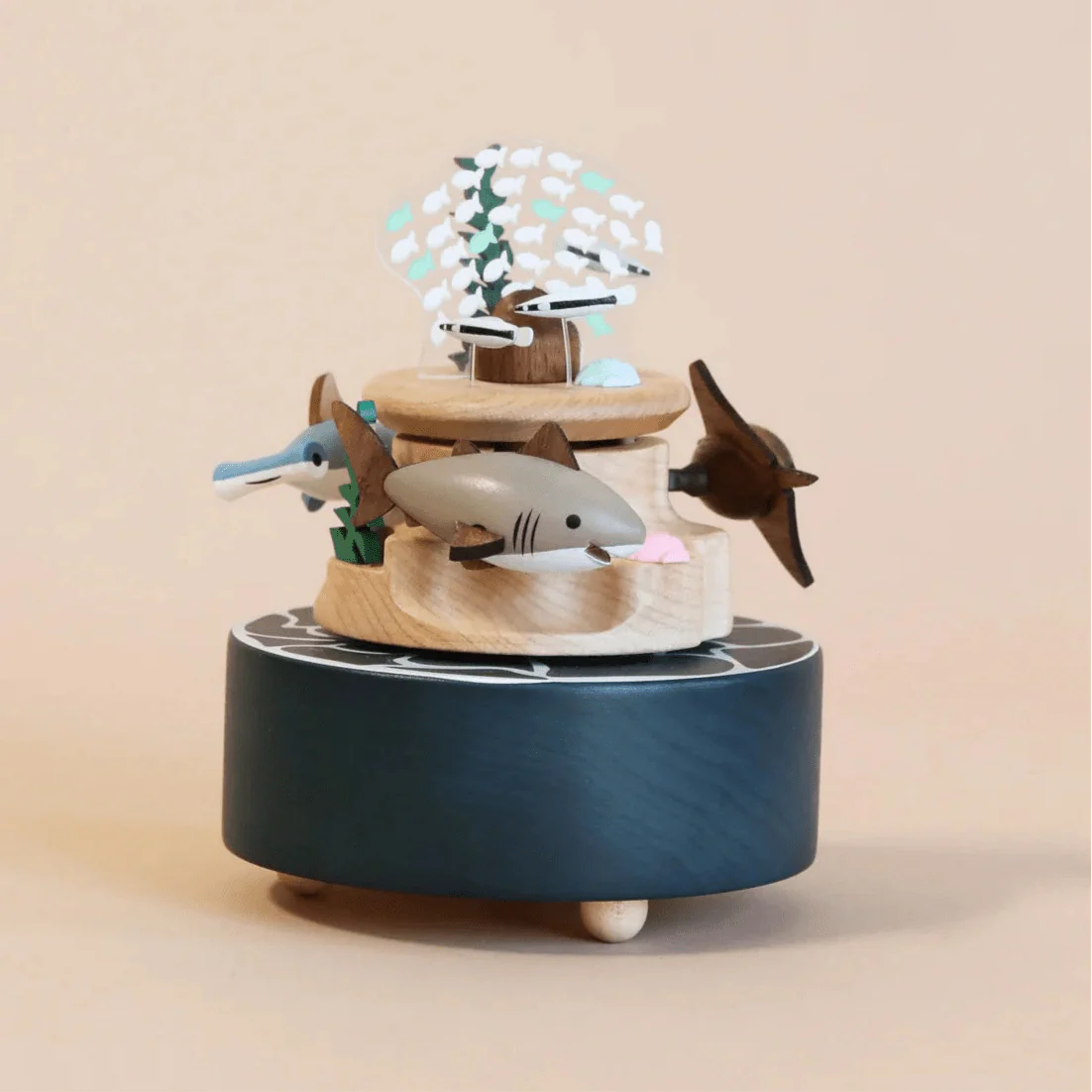 Houten muziekdoos Deep Sea Roaming n°60 - Image 2