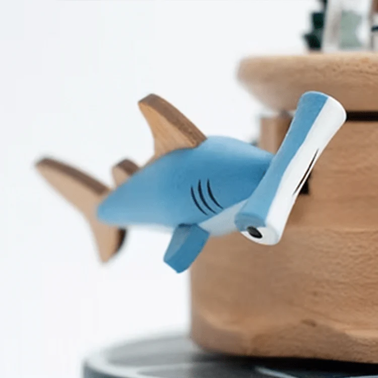 Houten muziekdoos Deep Sea Roaming n°60 - Image 3