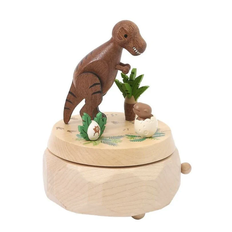 Houten muziekdoos Dinosaur Era n°64