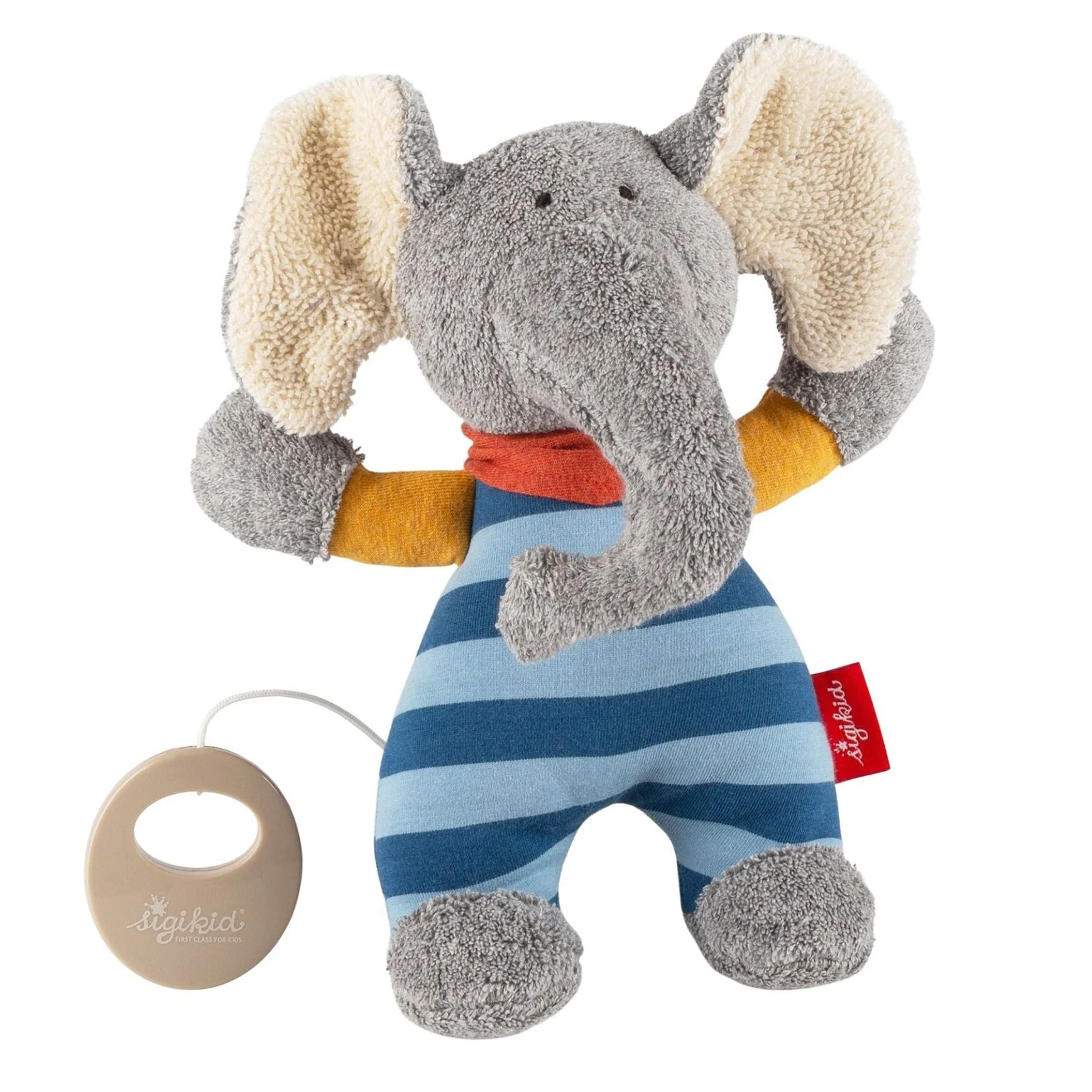 Muziekknuffel Olifant Lolo Lombardo - 22 cm