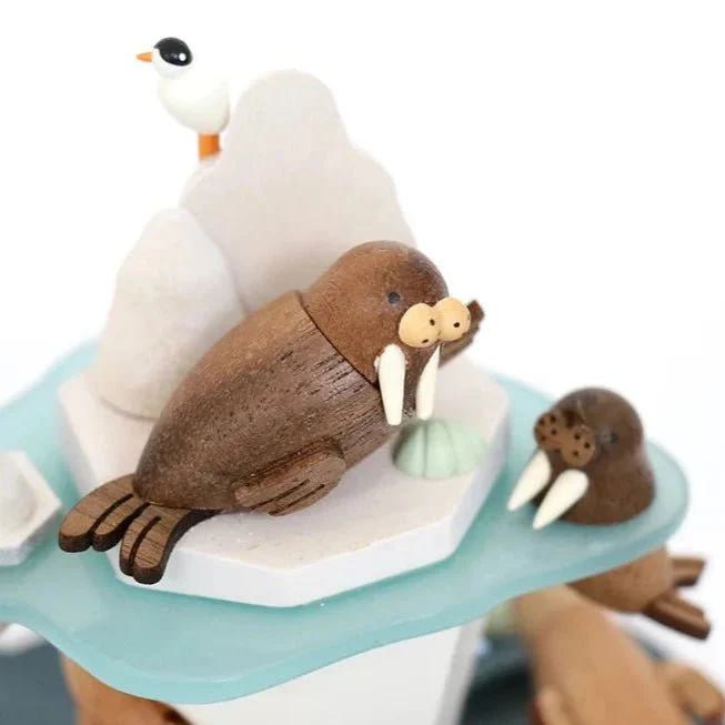 Houten muziekdoos Ice Cap n°34 - Image 2