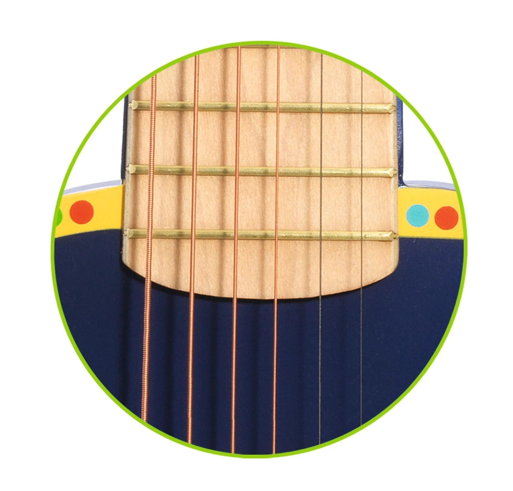 Gitaar met 6 metalen snaren Animambo - Image 3