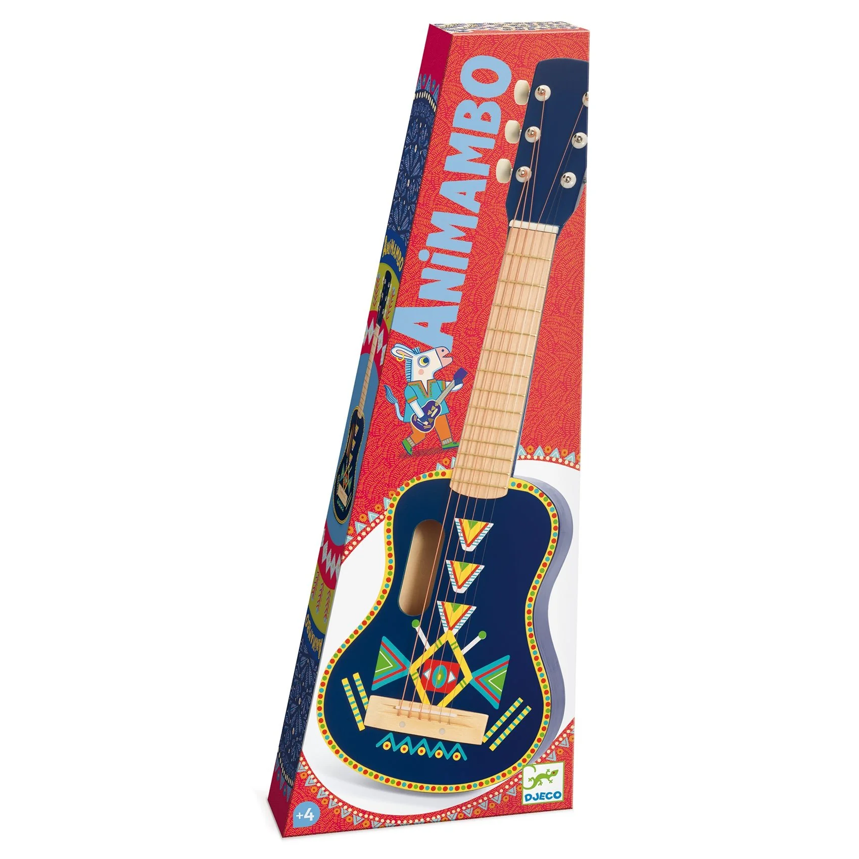 Gitaar met 6 metalen snaren Animambo - Image 4